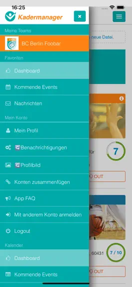 Game screenshot Kadermanager.de apk