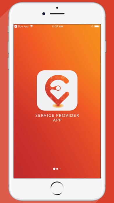 Screenshot #1 pour ELOH App (Service Provider)