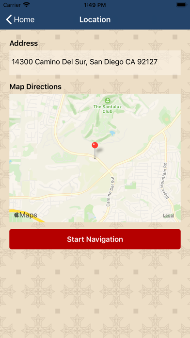 St Demiana Church San Diego iPhone screenshot 5 - Social Networking app