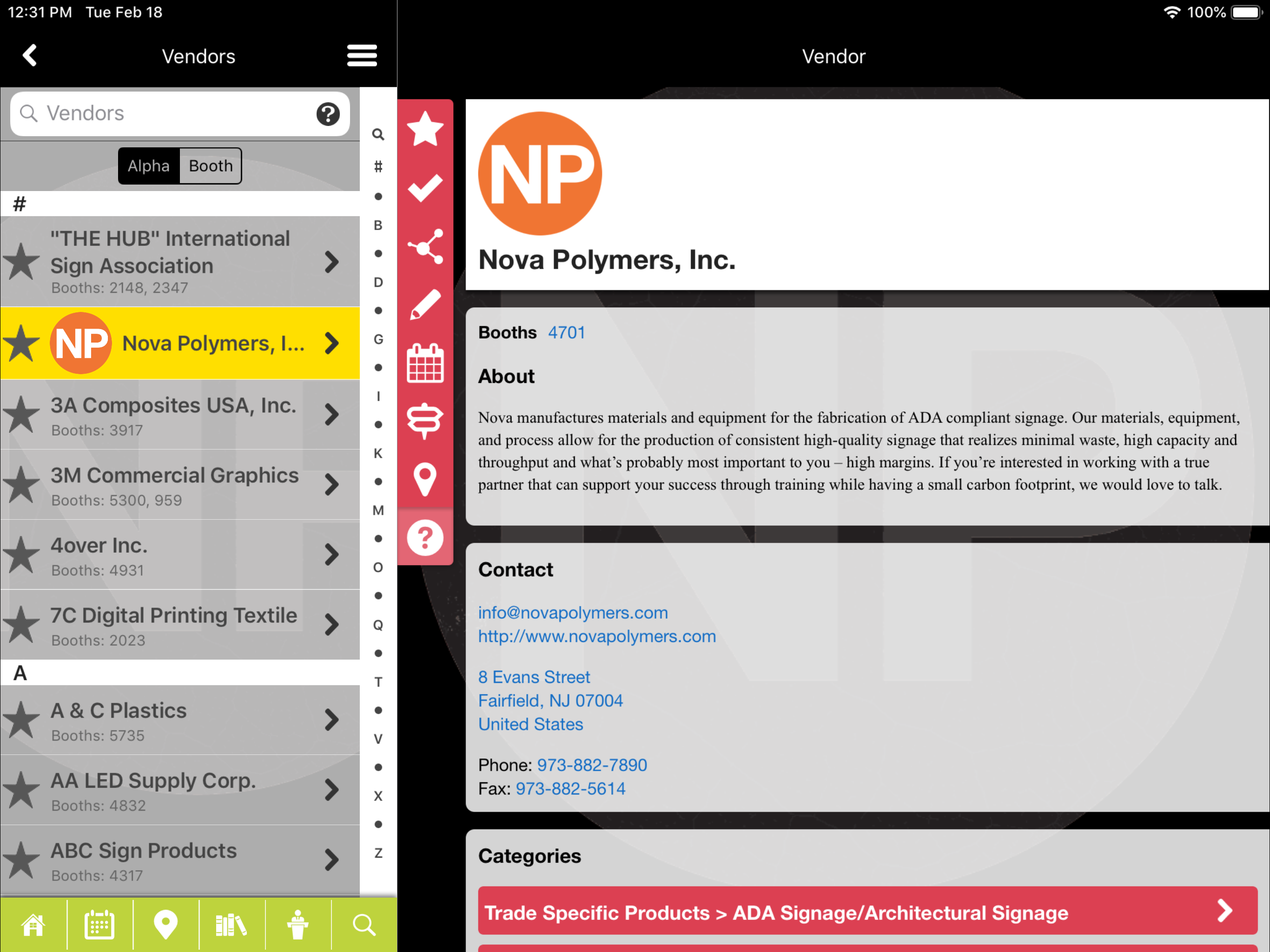 ISA Mobile Events screenshot 9