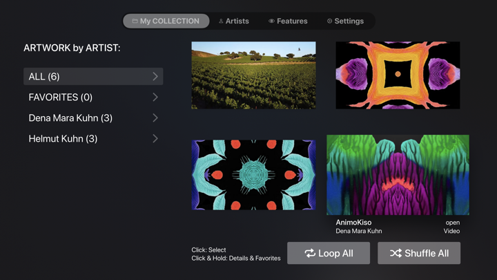 Screenshot #1 pour Digital Art Player