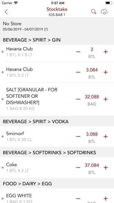 StockTake Online Screenshot