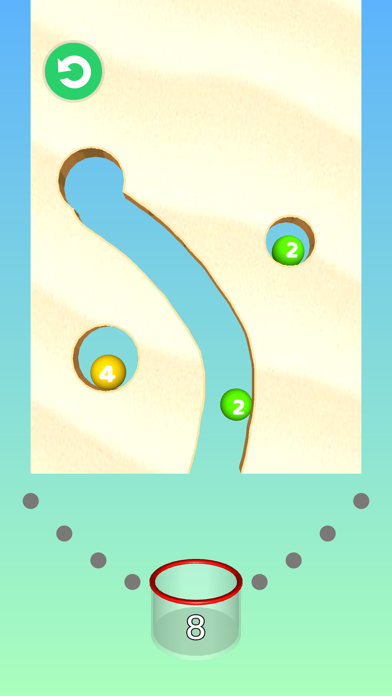 2048 Sand Balls Screenshot