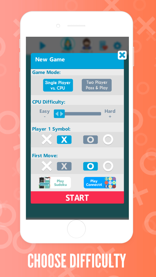 #5. Tic Tac Toe OXO - 2 Player (iOS) 由: Do More Mobile, LLC.