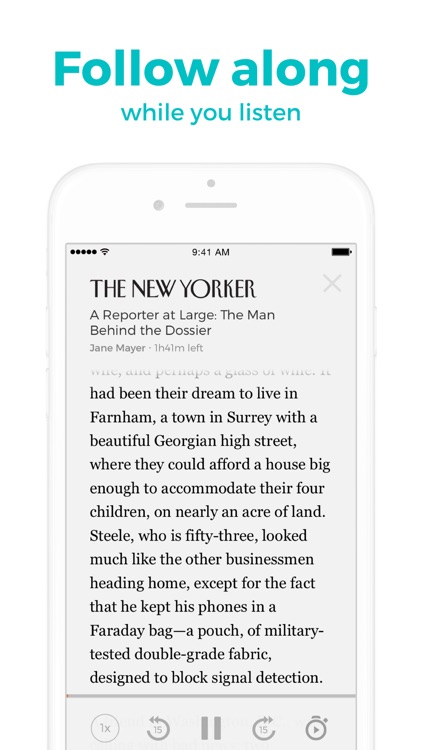 Audm - New Yorker, Atlantic screenshot-4