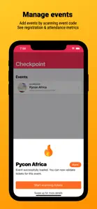 Checkpoint By eGotickets screenshot #2 for iPhone