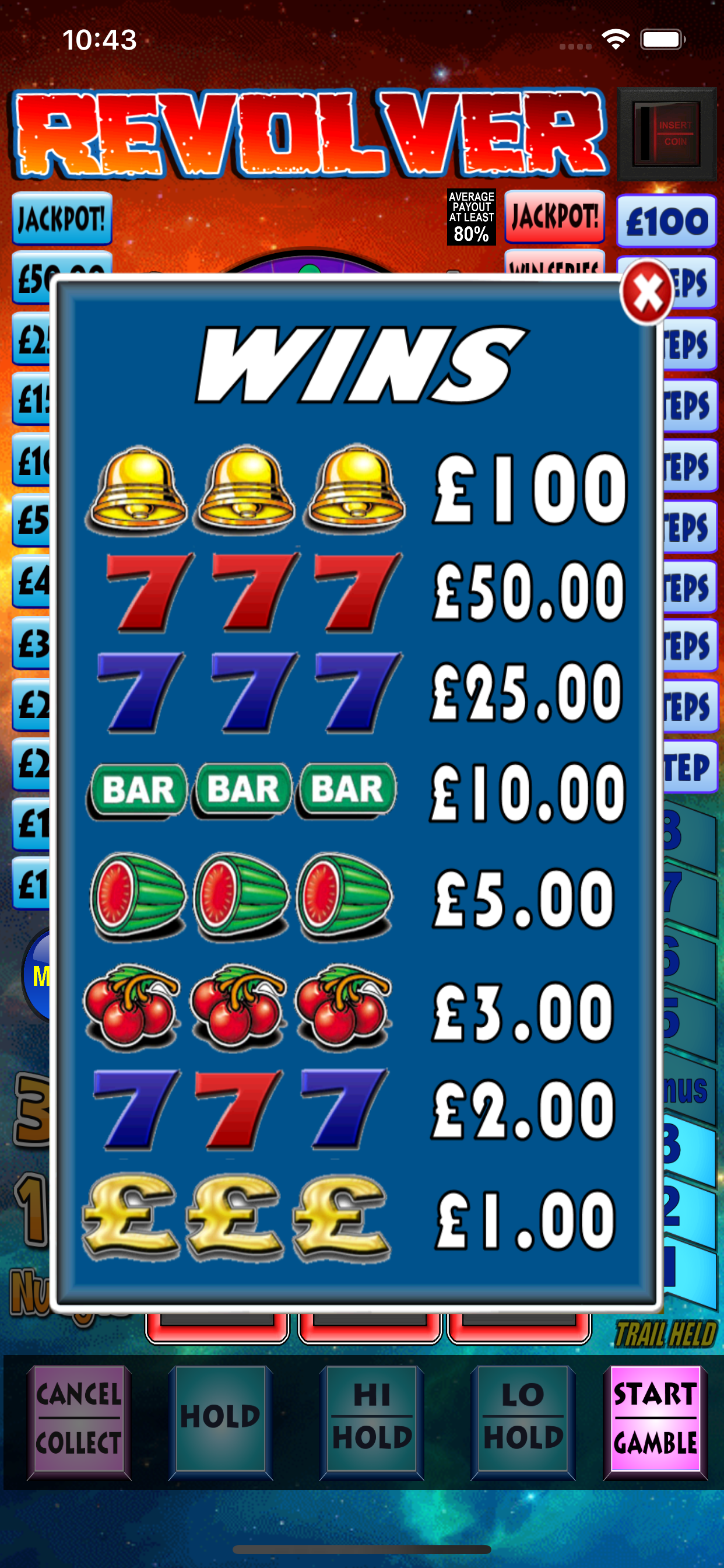 Revolver Pub Fruit Machine screenshot 5