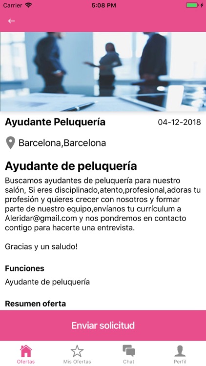 Job Peluquería y Estética