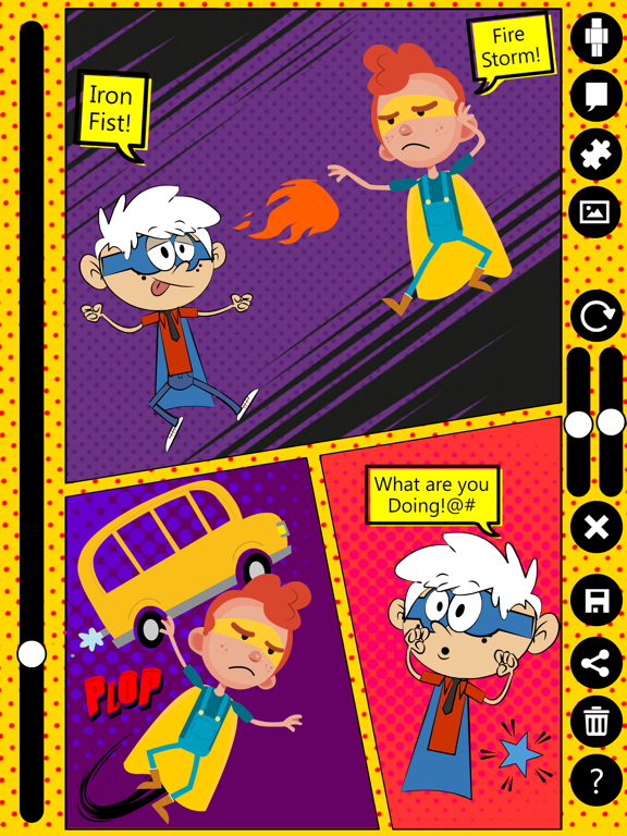 Screenshot #4 pour Comic Page Creator