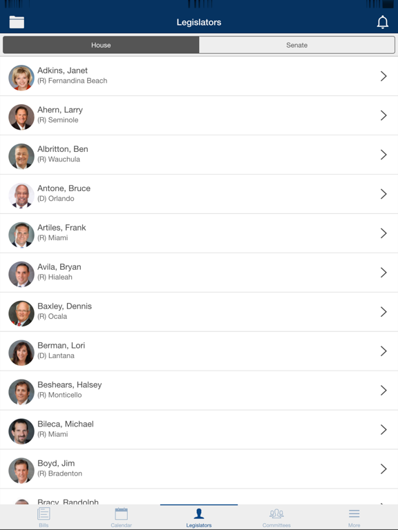 LobbyTools iPad screenshot 1 - Reference app