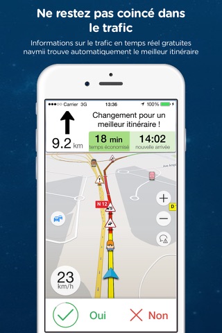 Navmii Offline GPS Benelux screenshot 2