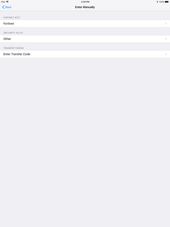 Screenshot #5 pour FortiToken Mobile