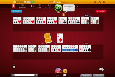 Canasta Hand And Foot screenshot 4