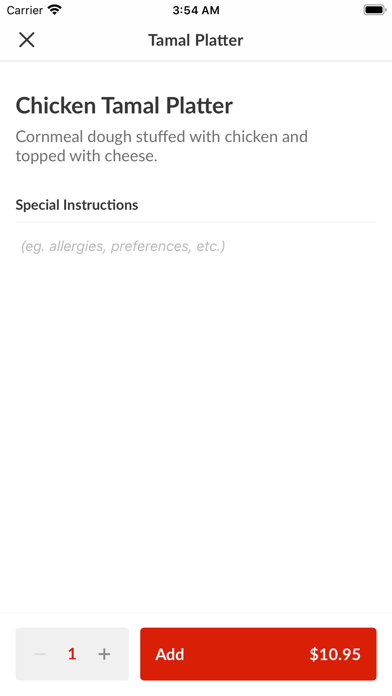 Chidos Tex mex Screenshot
