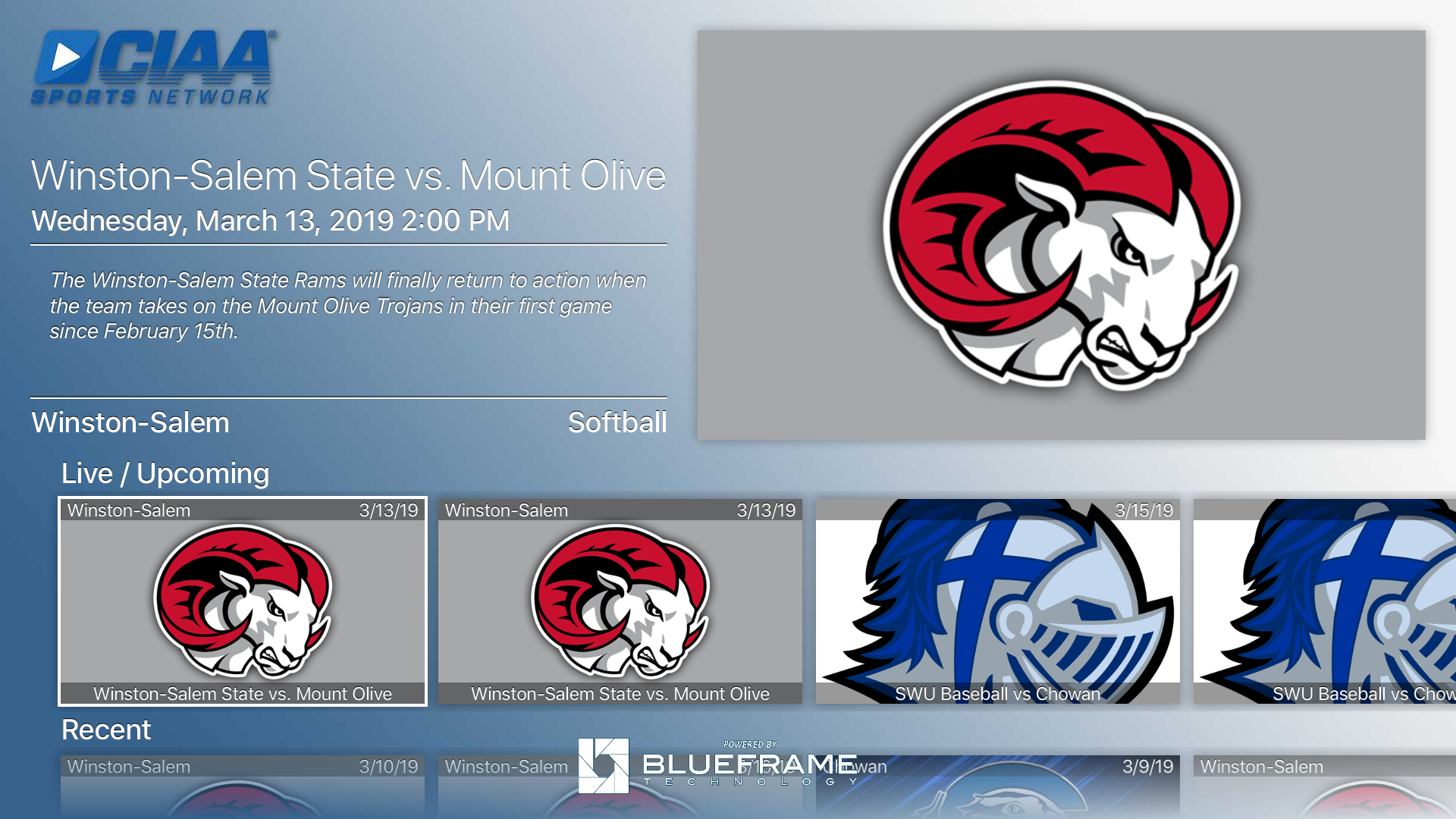 CIAA Sports Network screenshot 11