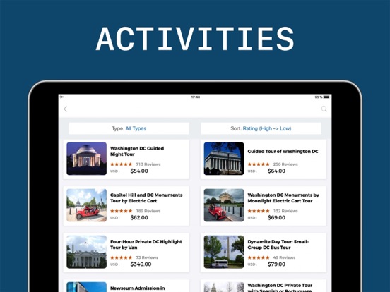 Washington DC Travel Guide . iPad screenshot 6 - Travel app