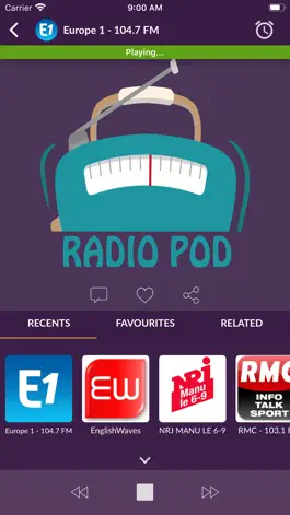 Game screenshot Radio Pod - Live Online Radio apk