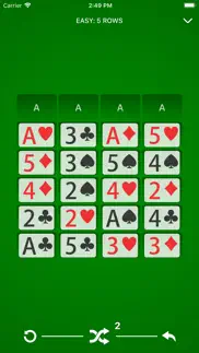 solitaire addictive iphone resimleri 1