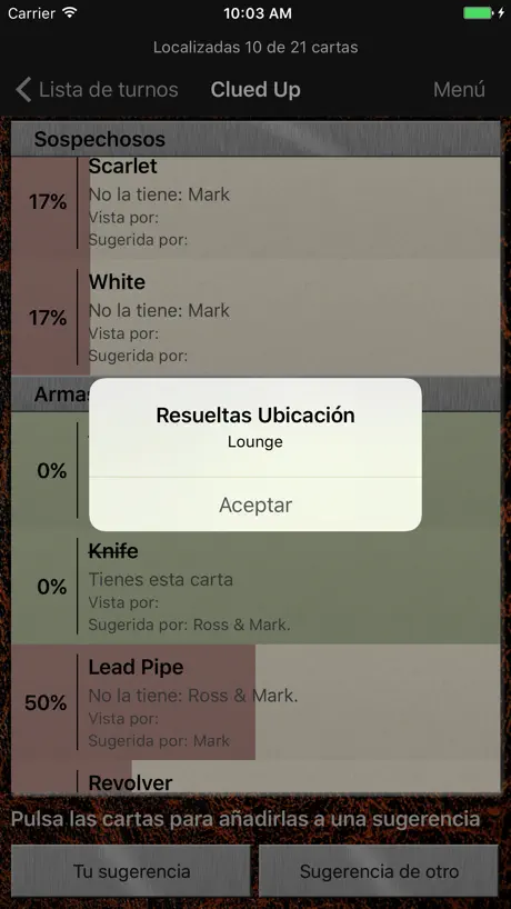 Clued Up: for Clue Board Game