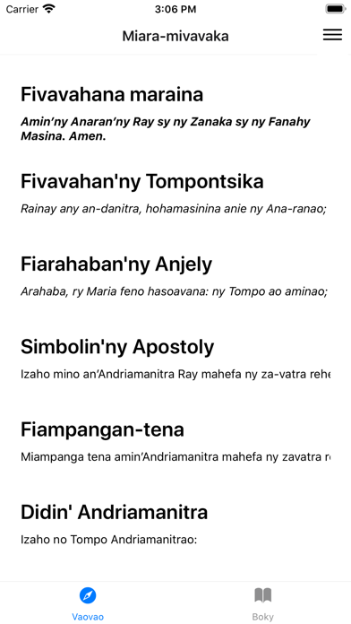 Screenshot #1 pour Fivavahako