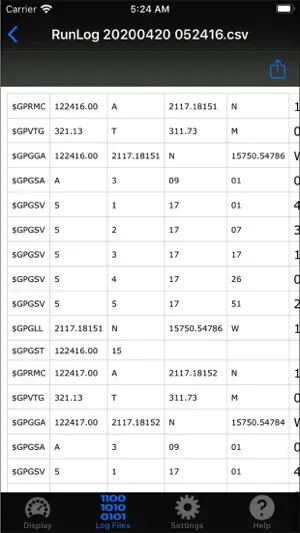 NMEA Monitor screenshot 3