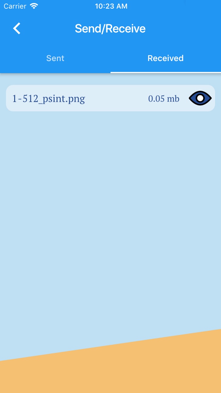 iPhone screenshot