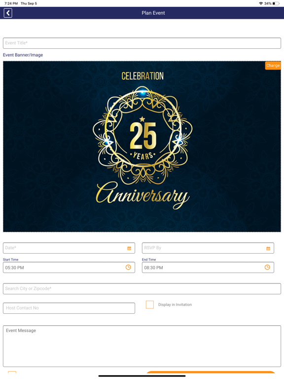 Screenshot #6 pour WeInvite - Event Management