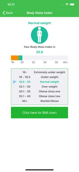 Game screenshot Health calculator: weight, BMI hack
