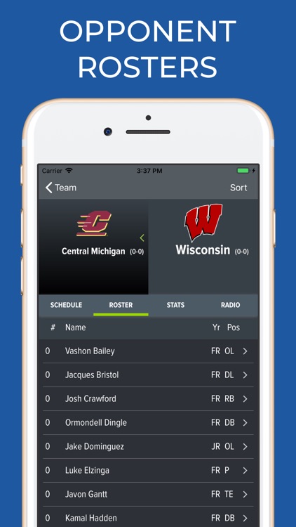 Wisconsin Football Schedules screenshot-6