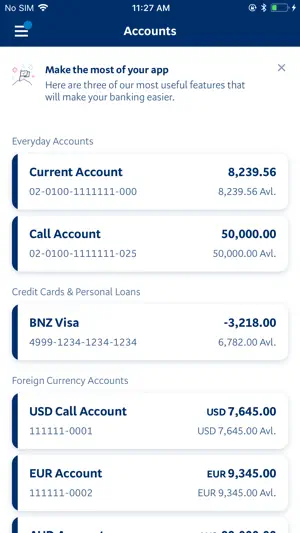 BNZ Mobile Business Banking screenshot 3