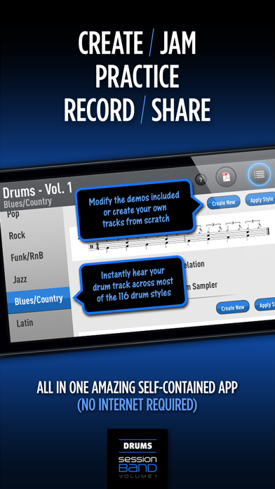 SessionBand Drums 1 screenshot1