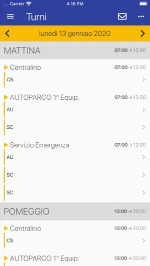 Bernardo app screenshot 2