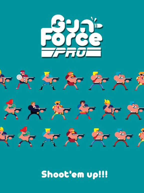 Gun Force PRO: shoot for watch iPad screenshot