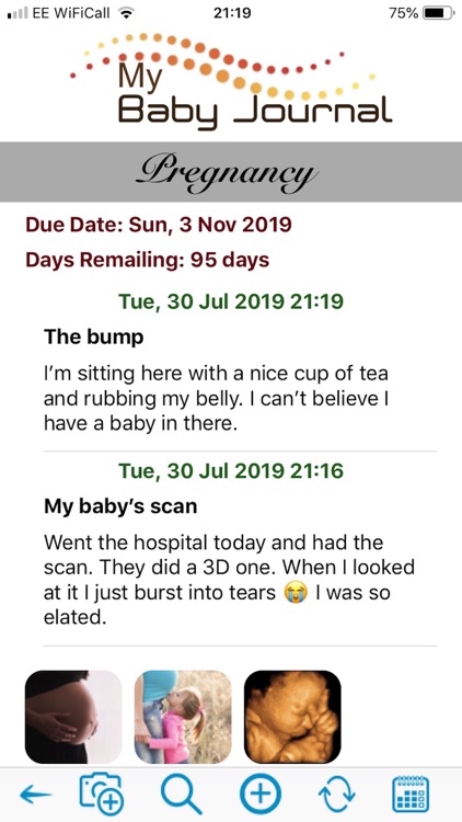 My Baby's Journal screenshot-4