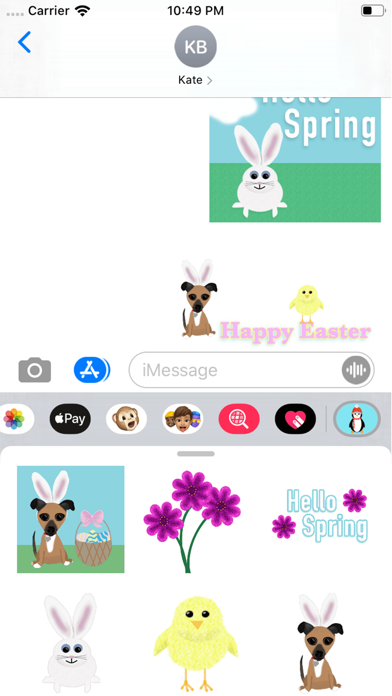 Holiday cute & fun stickers Screenshot