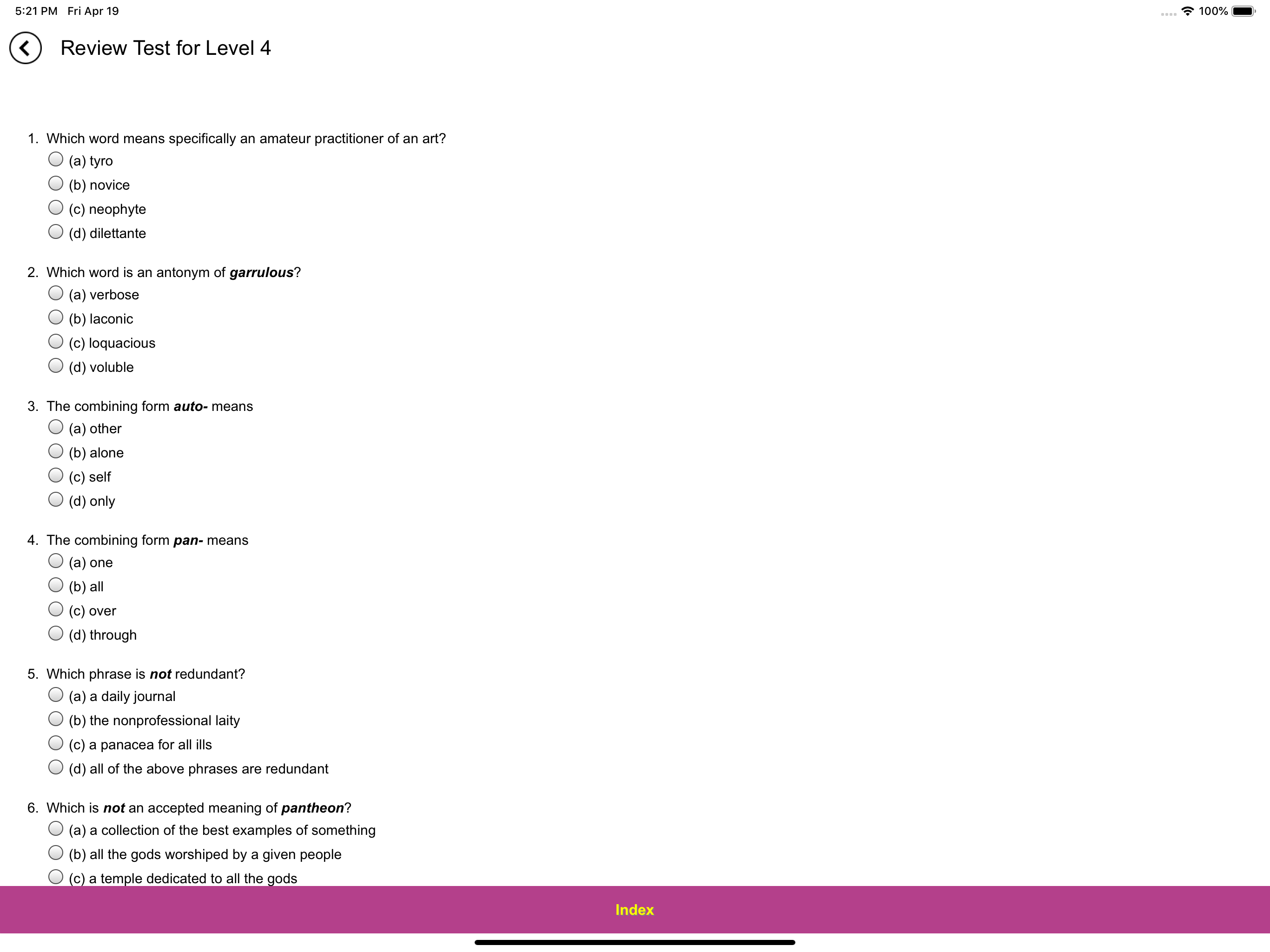 Verbal Advantage - Level 4