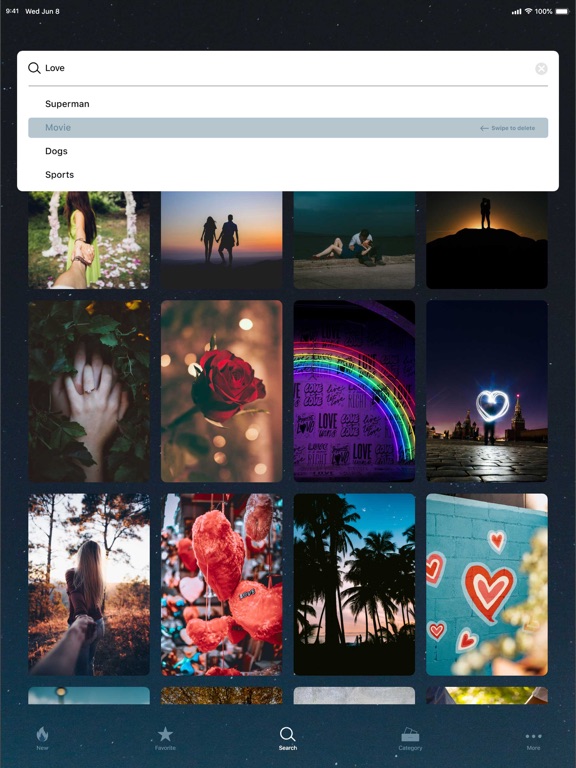 Live wallpapers - wallpaper hd iPad screenshot 10 - Utilities app
