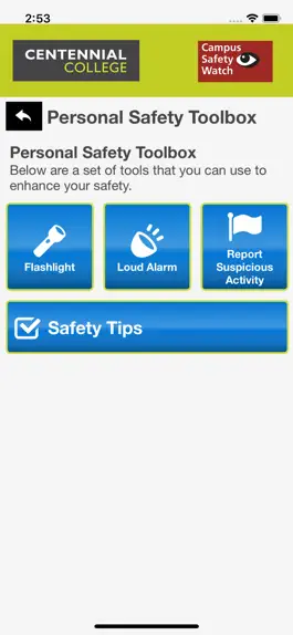 Game screenshot Campus Safety Watch hack