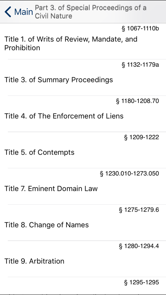 #5. CA Civil Procedure Code 2025 (iOS) 由: PDA Wizard