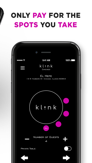 Klink - Bottle Service Screenshot 3 - AppWisp.com Klink - Bottle Service Screenshot 3 - AppWisp.com