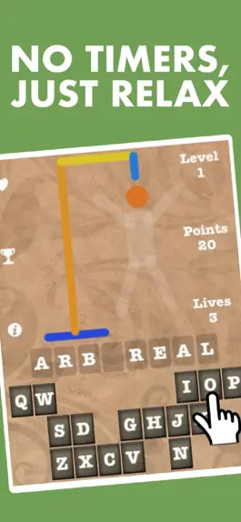 Game screenshot Stress Free Hangman 44k apk