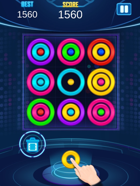 Screenshot #4 pour Ring Color Puzzle Match 3 Game