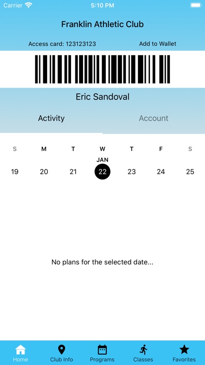 Franklin Athletic Club New