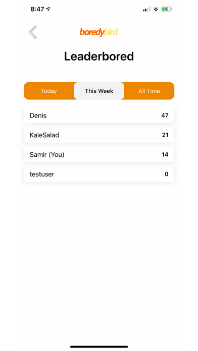 Screenshot #3 pour Boredy Bird