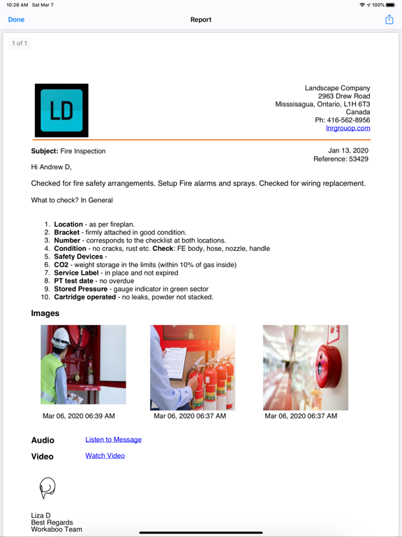Screenshot #6 pour Workaboo Reports
