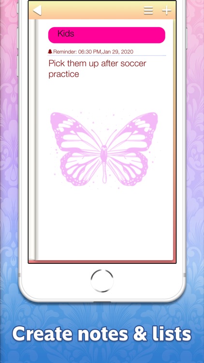 Note Writer Calendar Planner