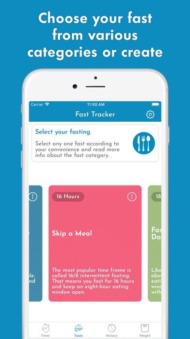 Screenshot #2 pour Fasting Tracker - Fast Diet