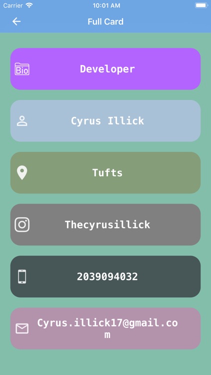 Ligo - A Digital Business Card screenshot-3