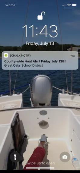 Game screenshot eChalk Notify apk