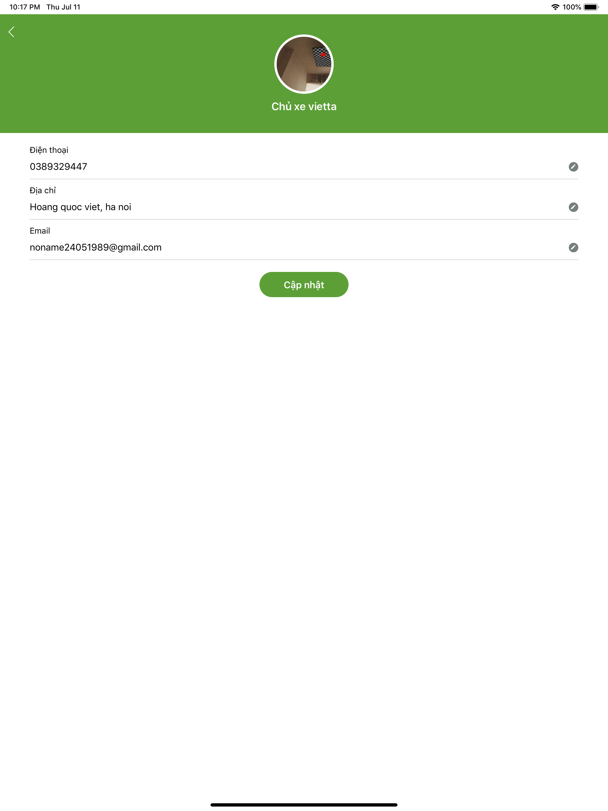 VTGO Chủ xe screenshot 20